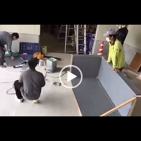 塩ビシート密着工法①サムネイル
