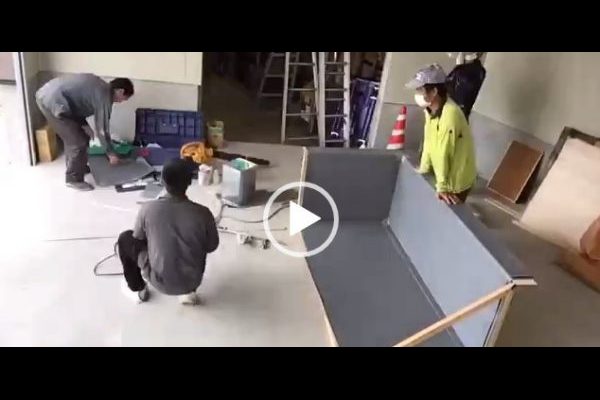 塩ビシート密着工法①