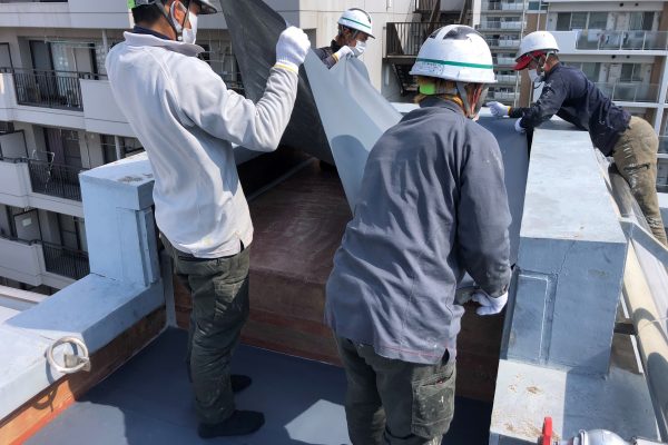 塩化ビニール系シート防水とは？サムネイル